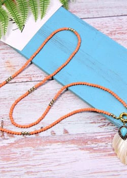 Boho Beads Colorful Necklace