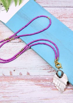 Boho Beads Colorful Necklace