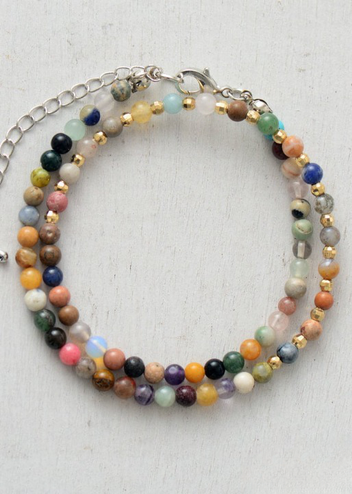 Choker Beaded Necklace Boho Style