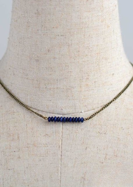 Ethnic Gold Chain Boho Necklace