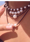 Boho Chokers Pearl Necklace