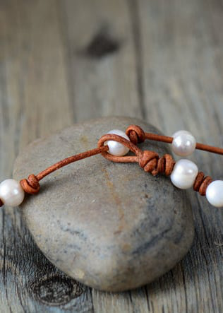 Boho Chokers Pearl Necklace