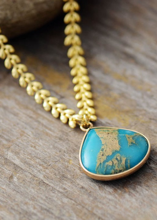 Elegant Boho Necklace Gold Chain