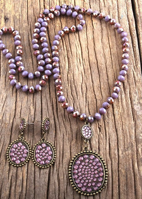 Long Boho Pearls Necklace