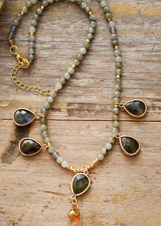 Long Necklace Boho Style