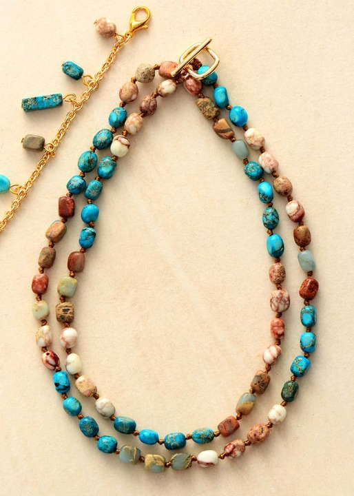 Hippie Necklace Boho Style