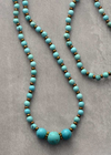 Boho Beads Turquoise Necklace