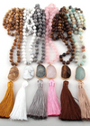 Boho Beads Necklaces Natural Stone