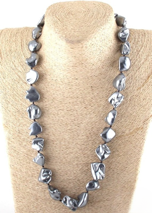 Long Boho Pearl Necklaces