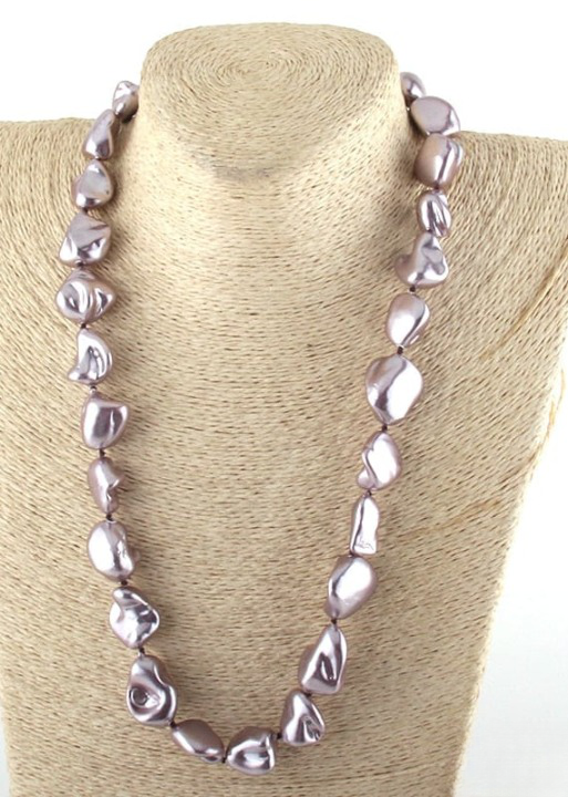 Long Boho Pearl Necklaces