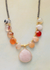 Chic Boho Necklace Natural Stone Pendant