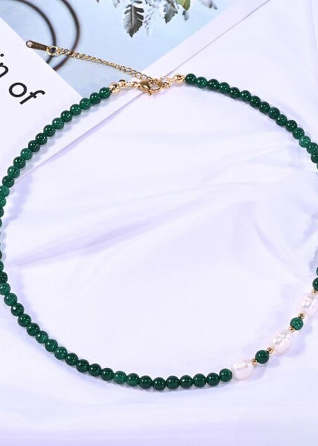 Boho Beaded Choker Necklace