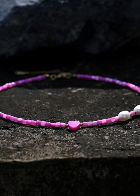 Boho Beaded Necklace