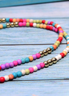 Colorful Boho Beaded Necklace