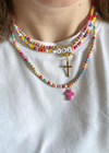 Colorful Boho Beaded Necklace