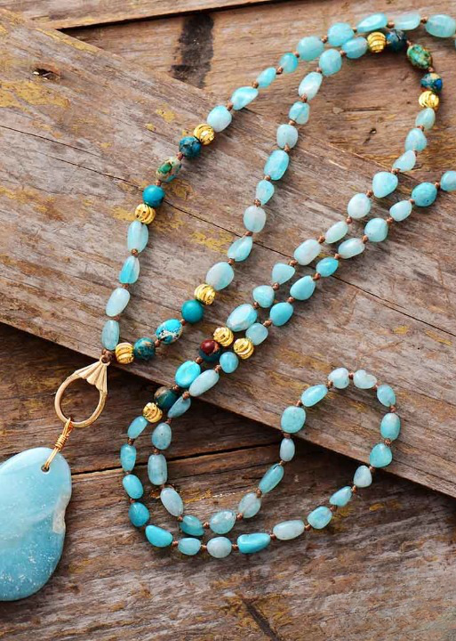 Boho Bead Necklace