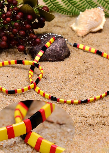 Boho Choker Beaded Necklace