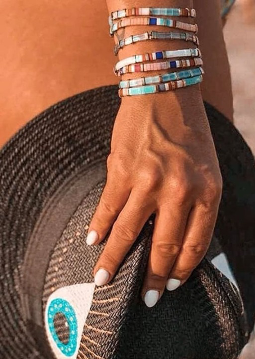 Boho Choker Beaded Necklace