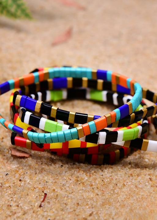 Boho Choker Beaded Necklace