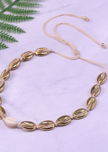 Boho Shell Choker Necklace