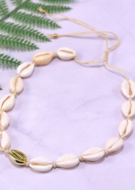 Boho Shell Choker Necklace