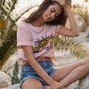 Boho Pink Beach T-shirt