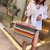 Boho Rainbow Beach Tote Bag