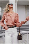 Boho Ruffled Blouse