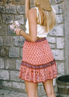 Boho Short Flowy Skirt Cora