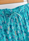 Boho Long Skirt in Blue Love in Mist