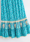 Boho Long Skirt in Blue Love in Mist