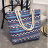 Boho Summer Beach Tote Bag