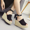 Boho Summer Wedge Open Sandals