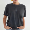 Boho Sun & Moon Black T-shirt