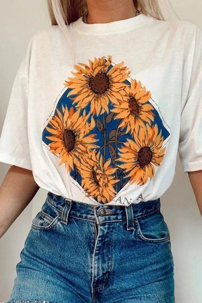 Boho Sunflower T-shirt