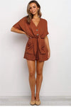 Boho Terracotta Romper