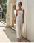 Boho White Long Jumpsuit