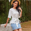 Boho White Soft Blouse