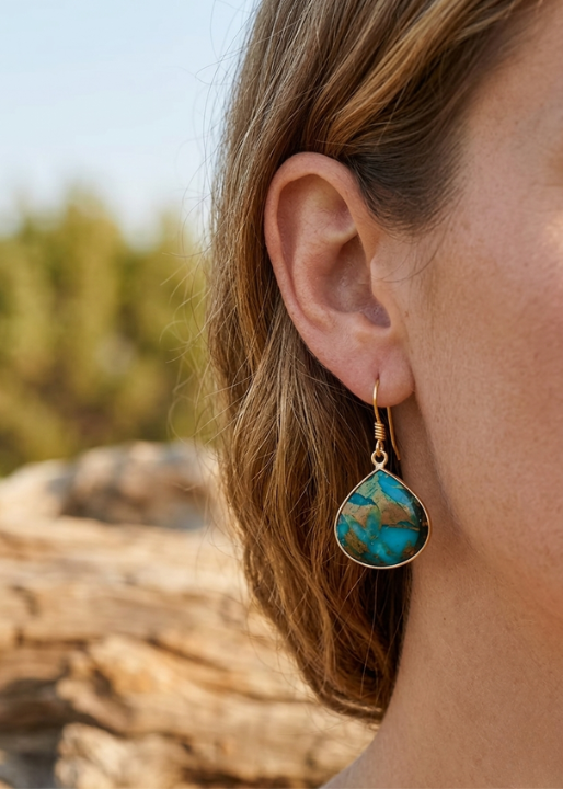 Boho Pendant Earrings