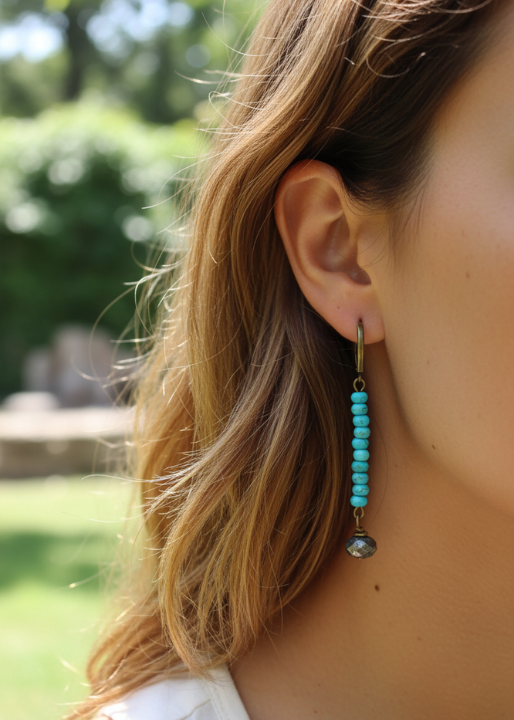 Vintage Dangle Earrings Boho