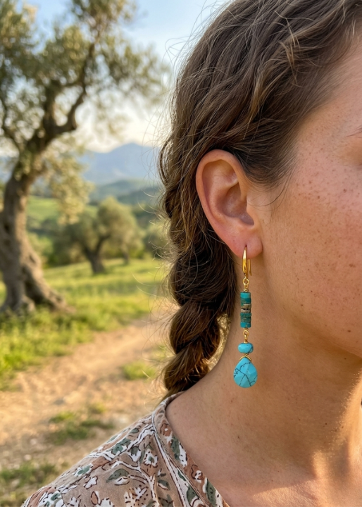 Long Boho Earrings