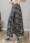 Boho Long floral Wrap Skirt with ruffles