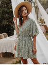 Floral Pastoeal Boho Dress