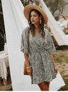 Floral Pastoeal Boho Dress