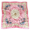 Boho Pink Scarf vintage floral printed