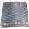 Boho retro Blue Scarf with prints