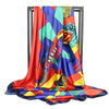 Multicolored Retro Boho Scarf