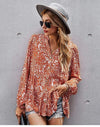 Gypsy Orange Blouse