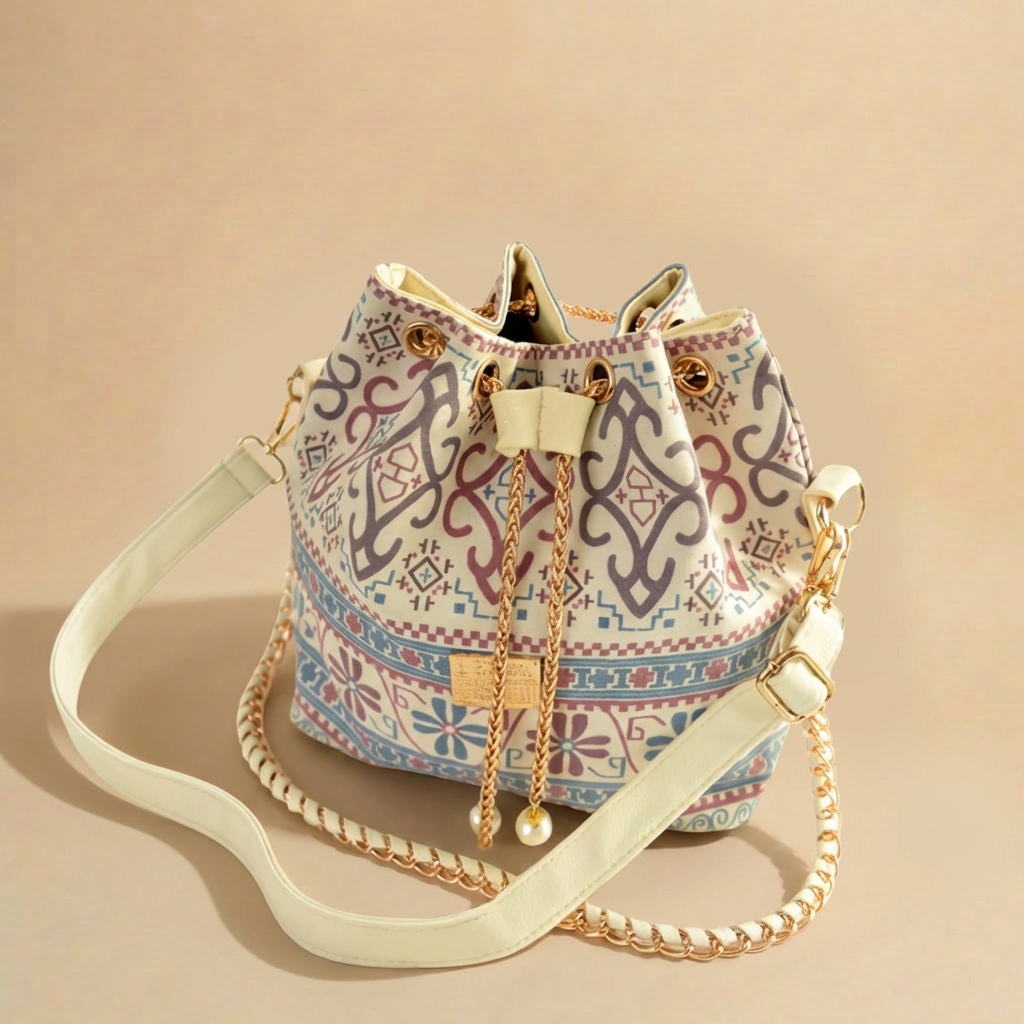 Boho Bucket Crossbody Bag