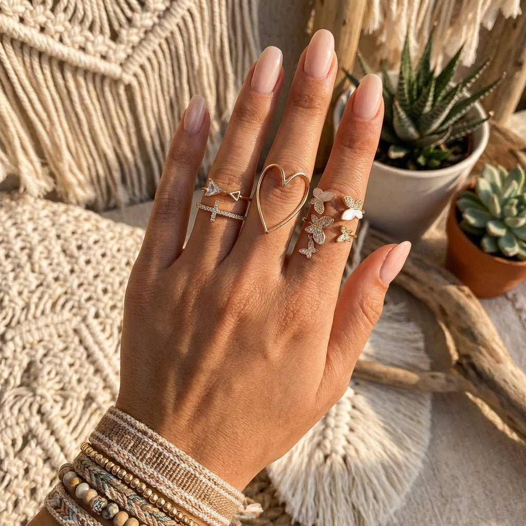 Chic Boho Rings
